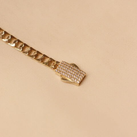 Taşlı Kutu Kilitli Gurmet Modern Bileklik