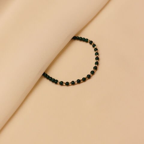 3 Mm Dorika Oniks İpli Bileklik