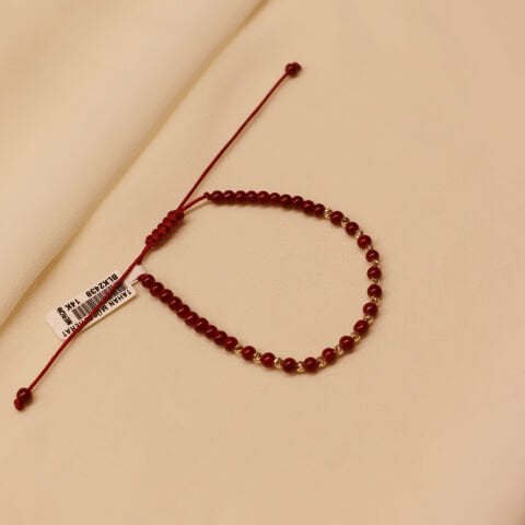 3 Mm Dorika Yıldız Taşı İpli Bileklik