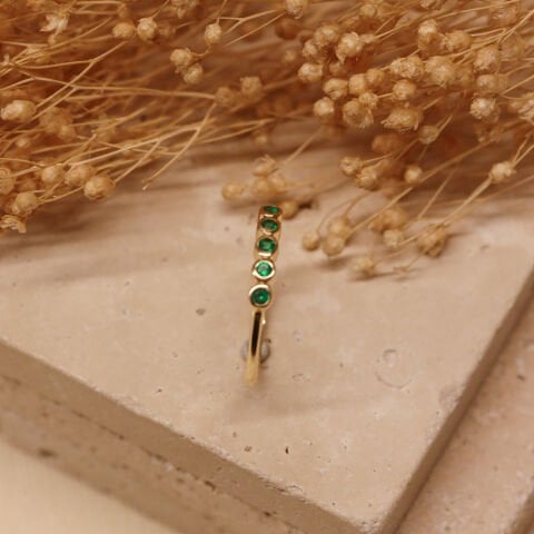 Olia Green Minimal Yüzük