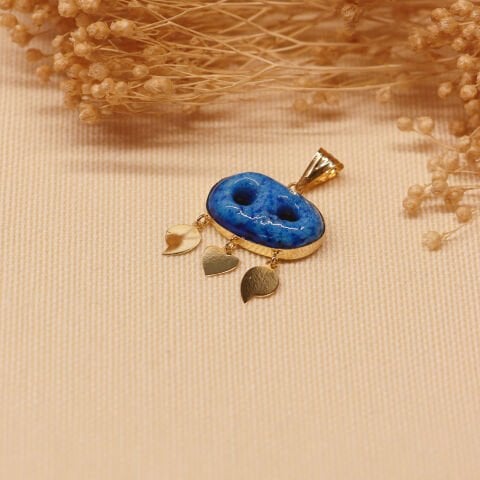 Süryani Nazarlığı Modern Kolye Ucu