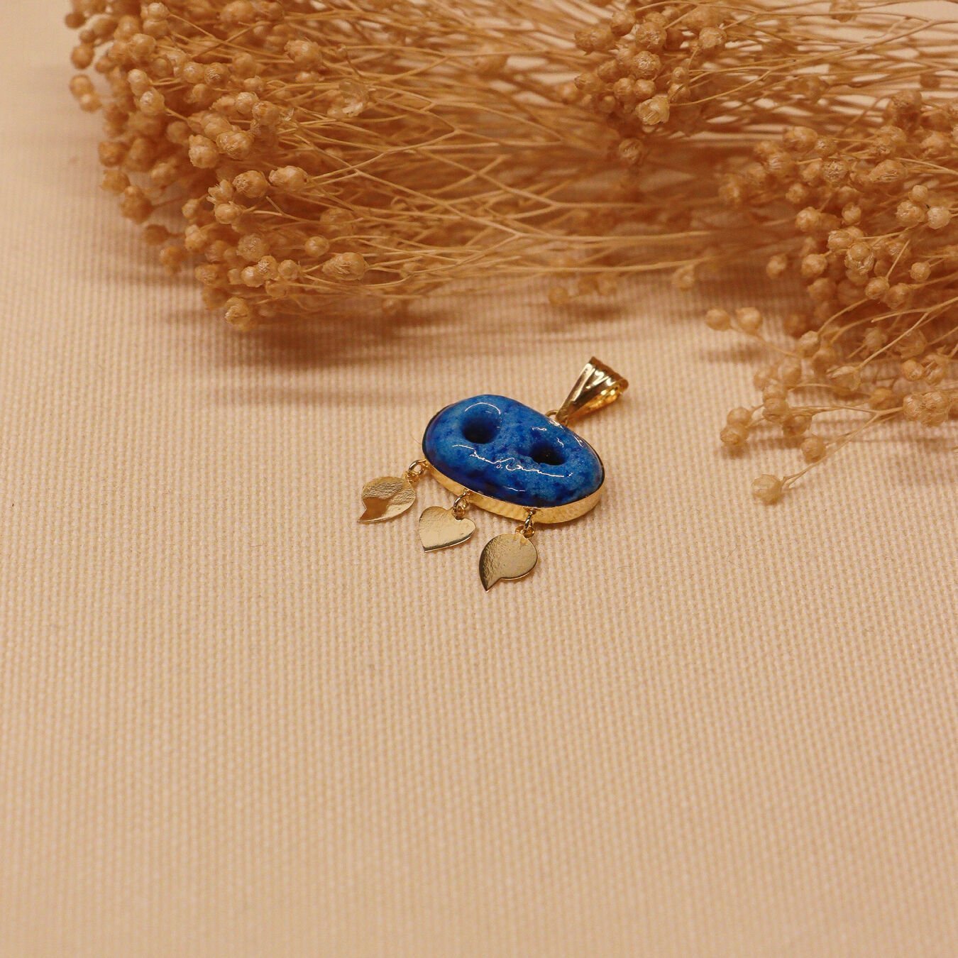 Süryani Nazarlığı Modern Kolye Ucu