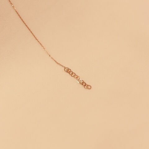 Üç İnci Rose Minimal Bileklik