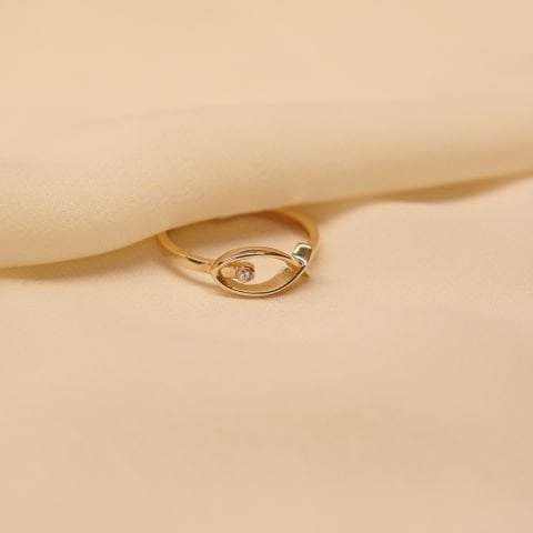 Balık Minimal Yüzük