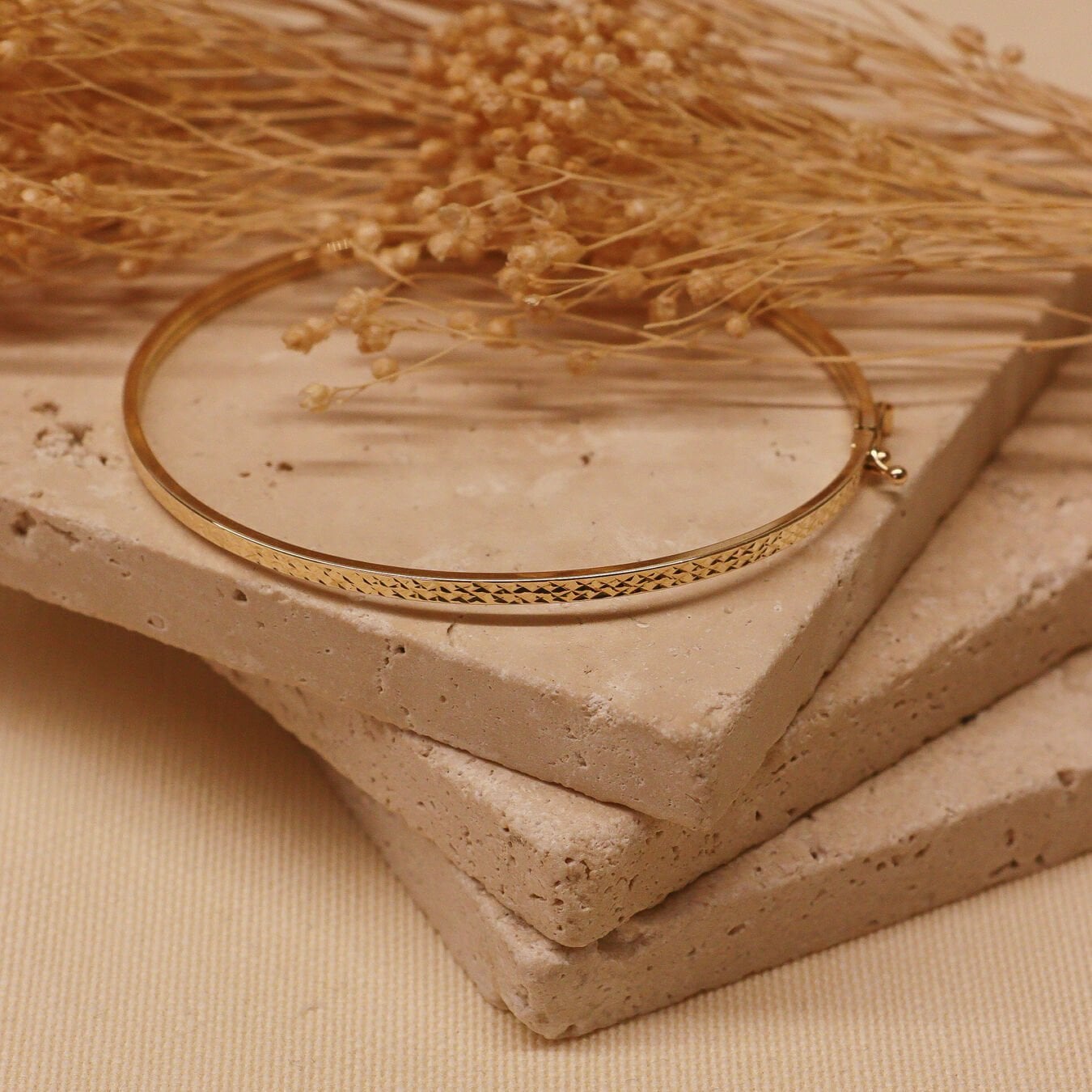 Desenli Minimal Kelepçe