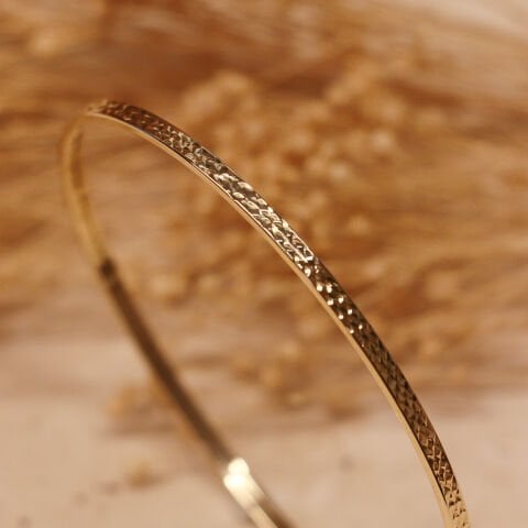 Desenli Minimal Kelepçe