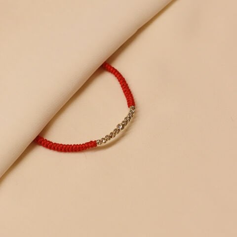 Type 2 Sıra Dorika Kırmızı İpli Bileklik