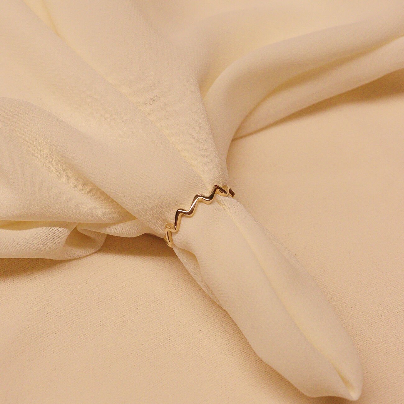 Zikzak Minimal Yüzük