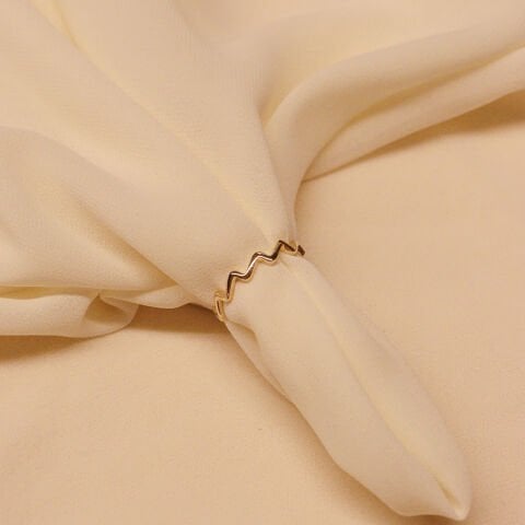 Zikzak Minimal Yüzük