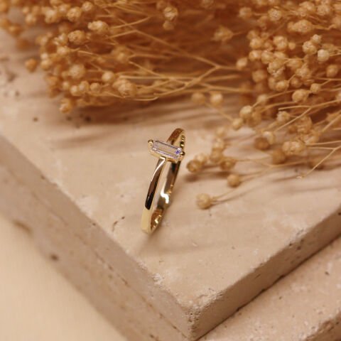 Baget Minimal Yüzük