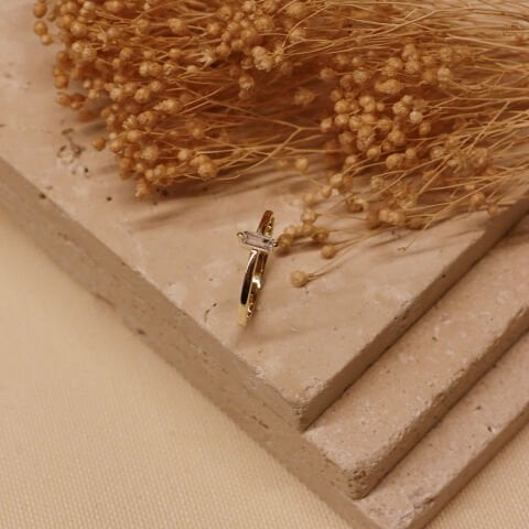 Baget Minimal Yüzük