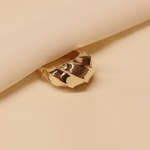 Bold İstiridye Modern Yüzük