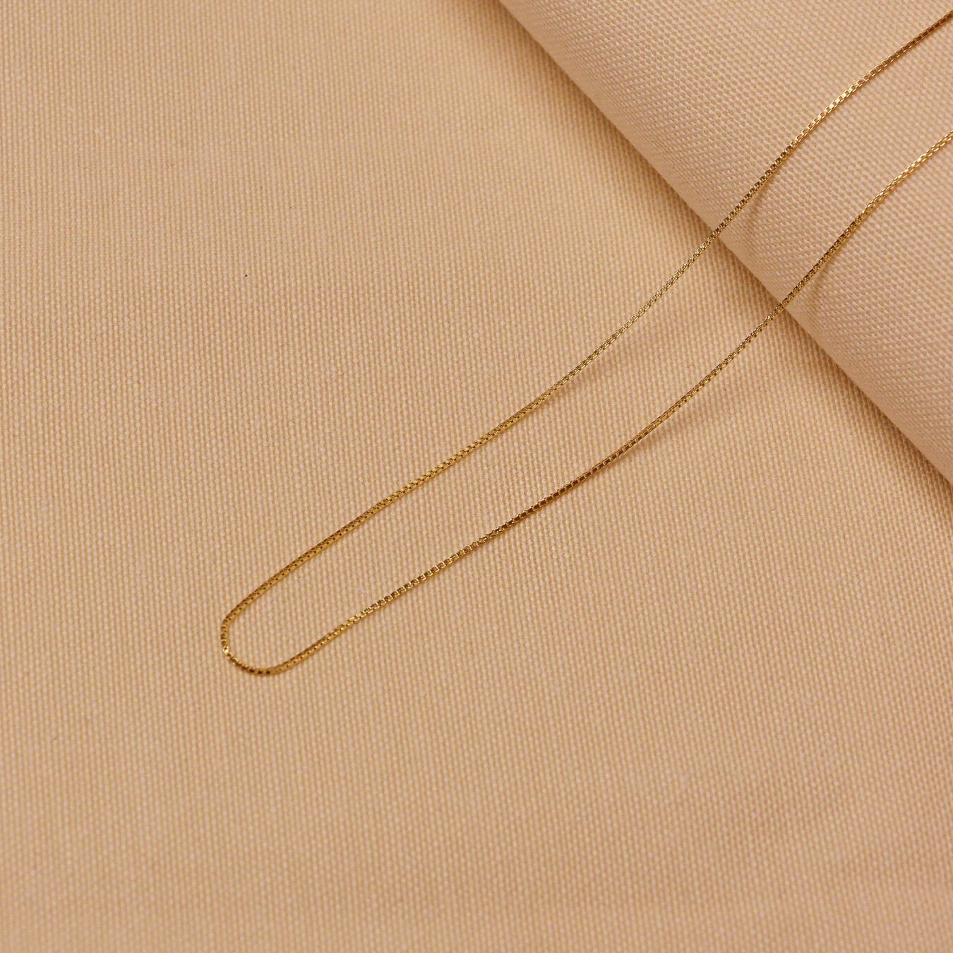 55 Cm Küp Modern Zincir