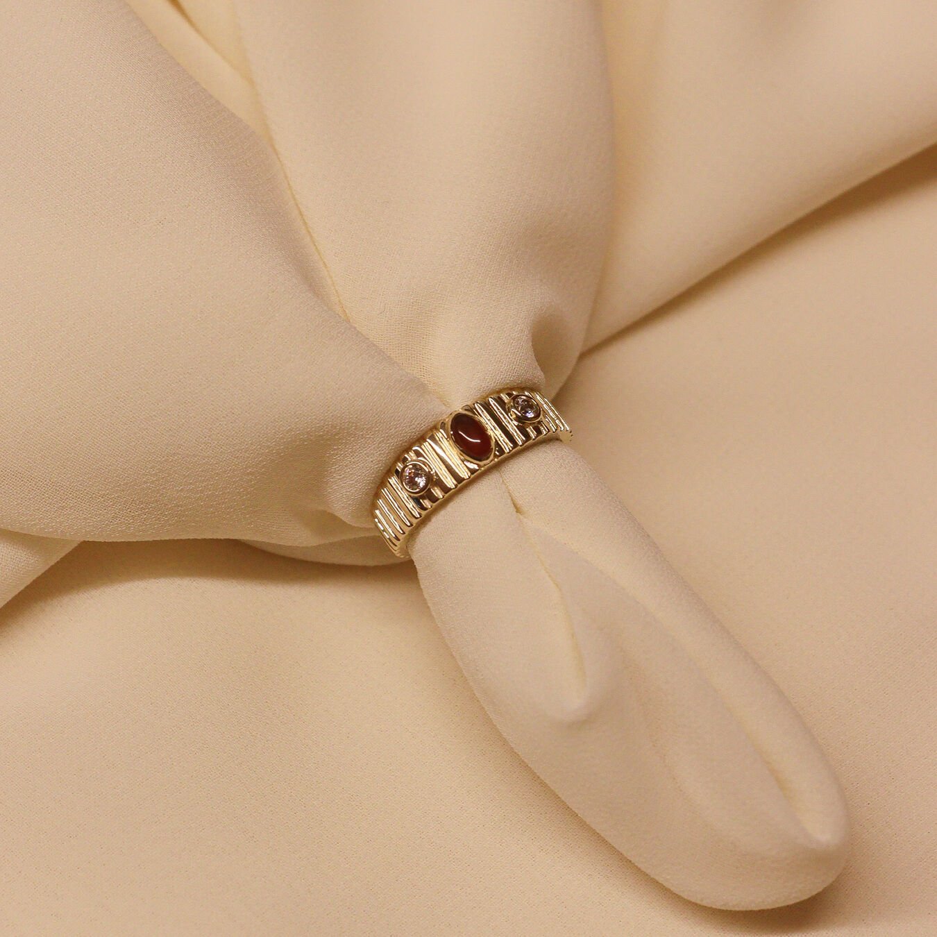 Akik Band Modern Yüzük