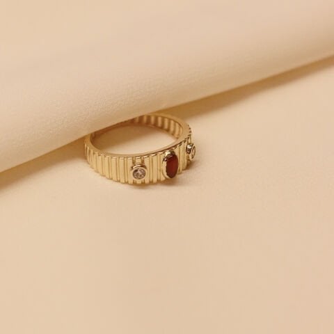 Akik Band Modern Yüzük