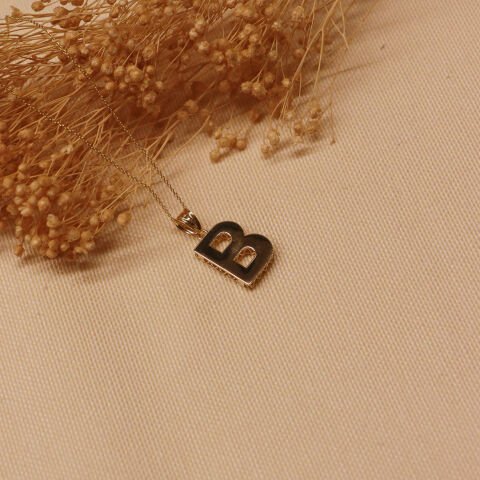 Type 3 Harf Minimal Kolye