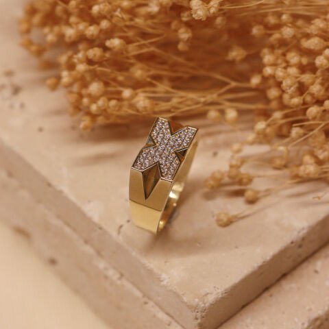 Stone X Modern Yüzük