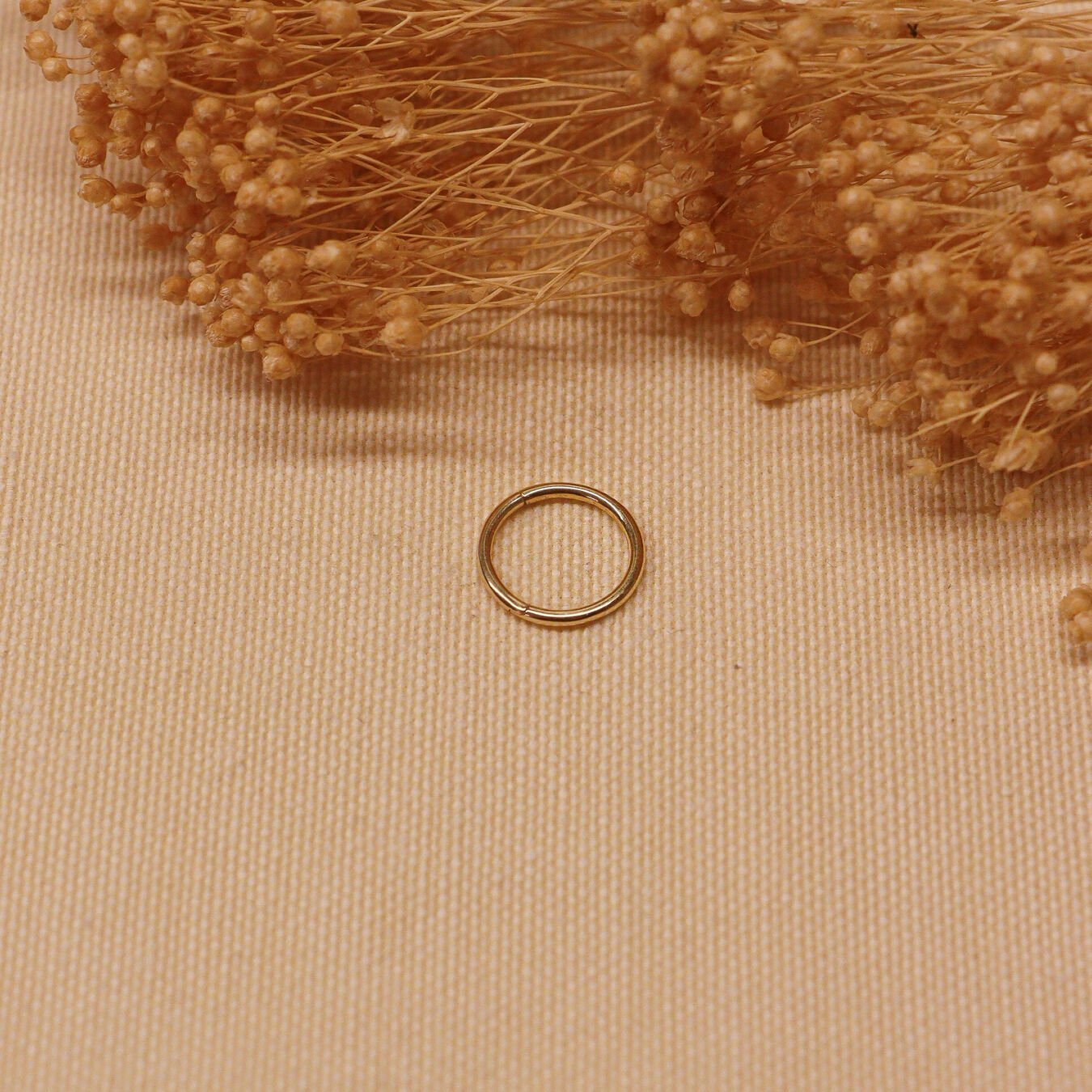 0.8 Cm Düz Helix Piercing