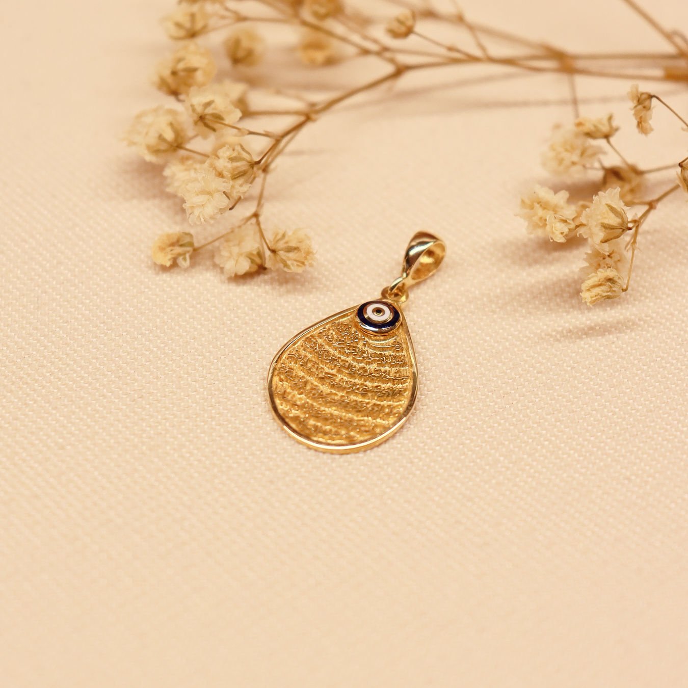 Oval Dualı Modern Kolye Ucu