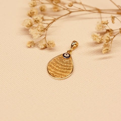 Oval Dualı Modern Kolye Ucu
