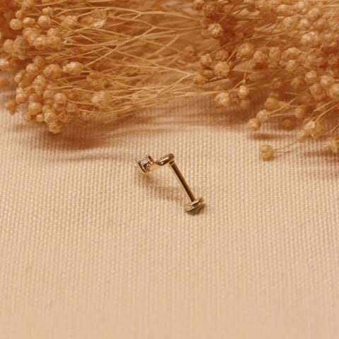 Damla Taşlı Tragus Piercing