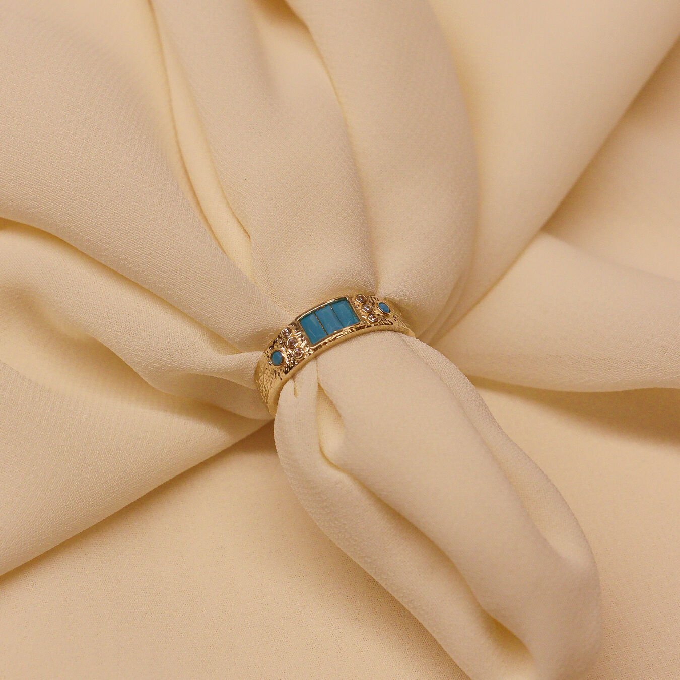 Assos Blue Modern Yüzük