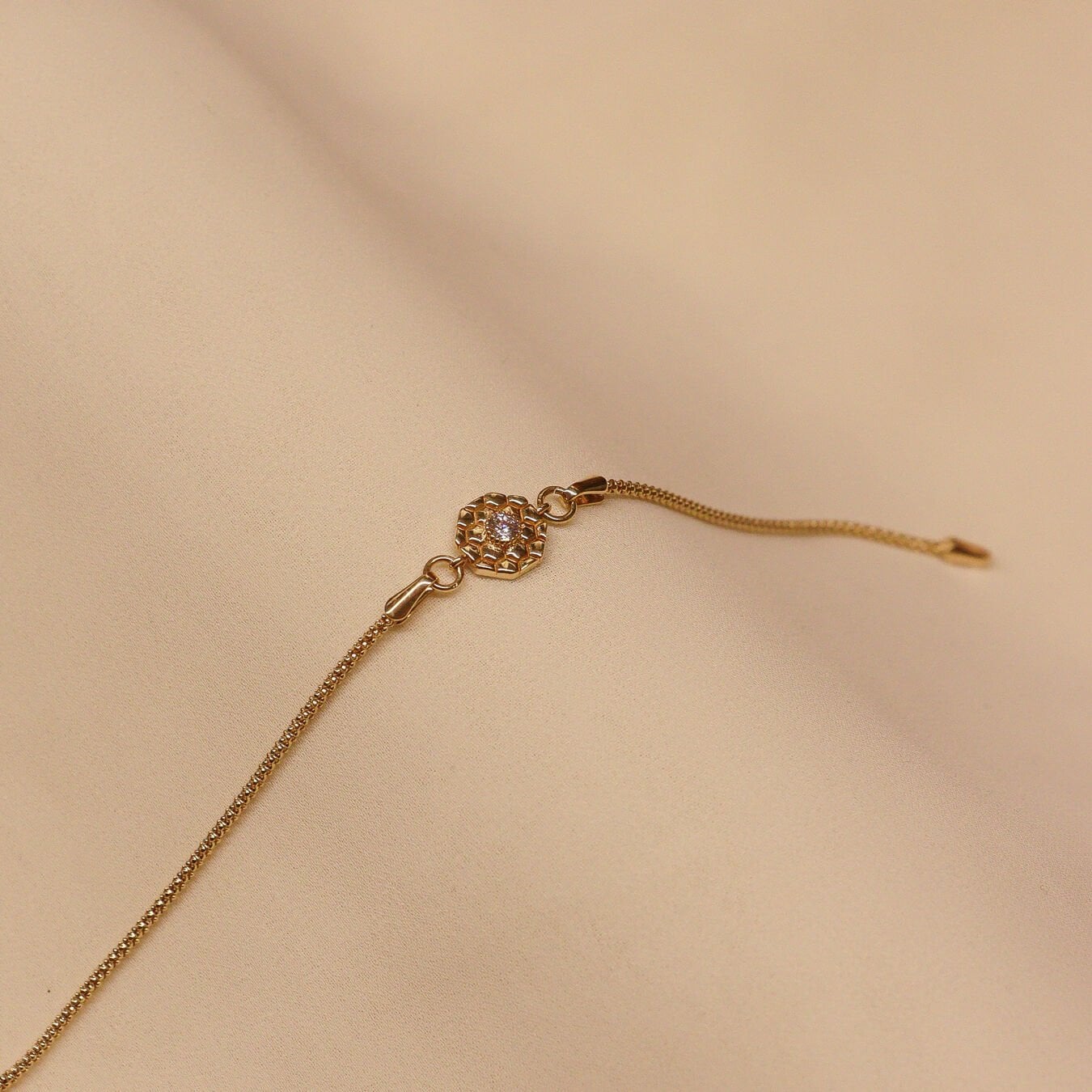 2 Mm Popcorn Zincirli Flora Modern Bileklik