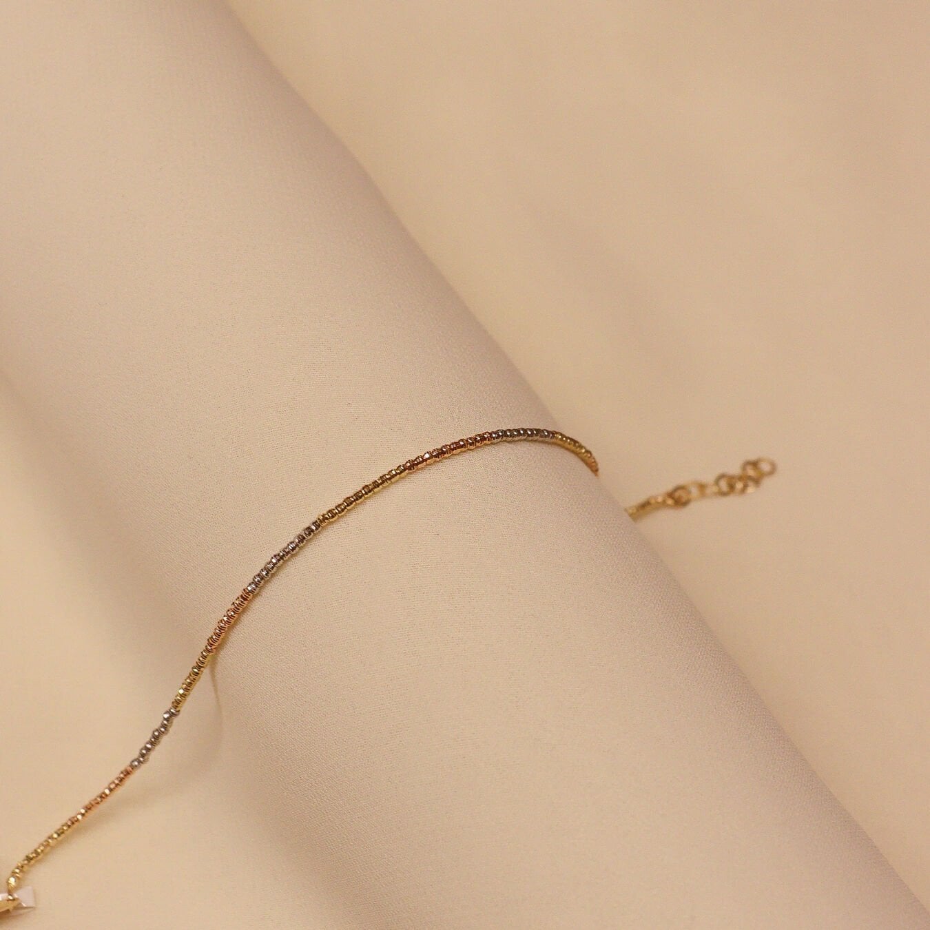 2 Mm Üç Renk Dorika Bileklik