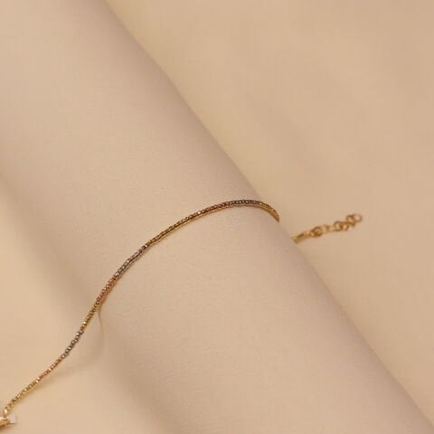 2 Mm Üç Renk Dorika Bileklik