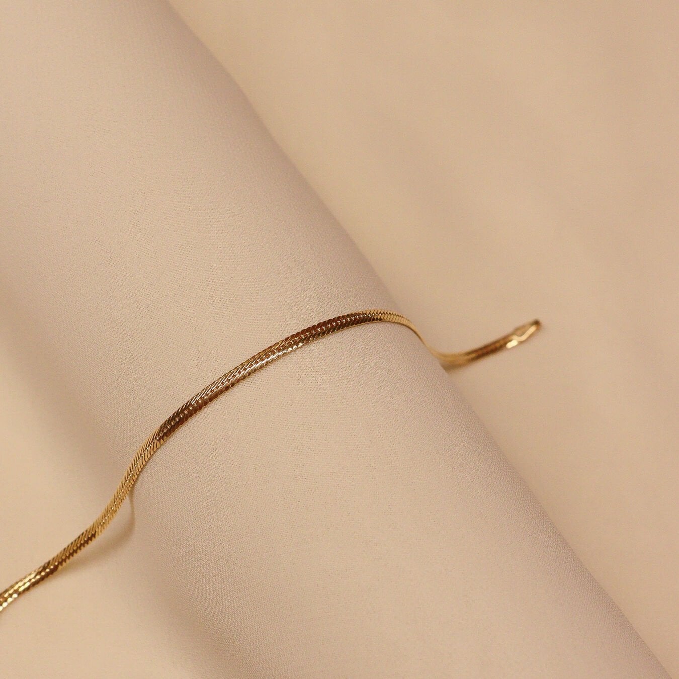 2 Mm Snake Balık Sırtı Modern Bileklik