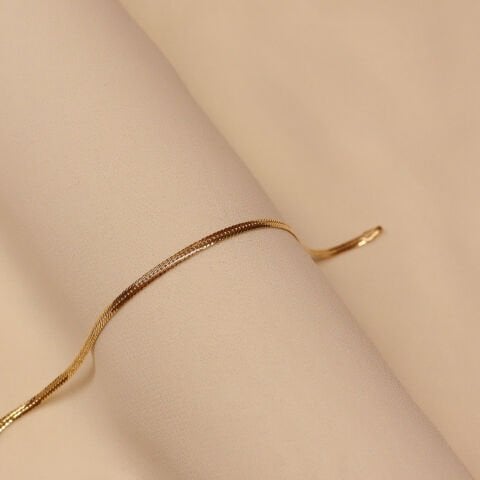 2 Mm Snake Balık Sırtı Modern Bileklik