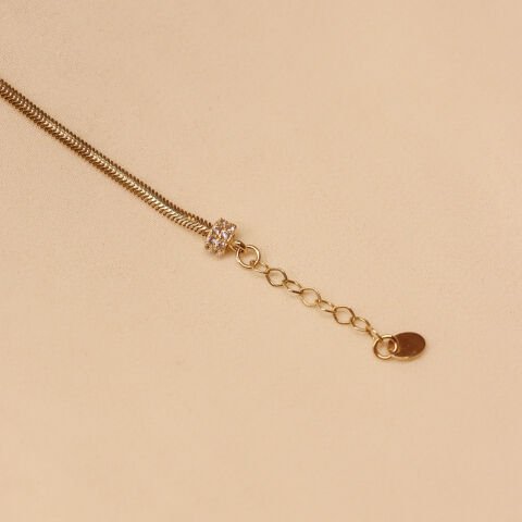 Opal Taşlı Balık Sırtı Modern Bileklik