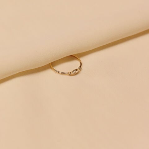 Oval Minimal Yüzük
