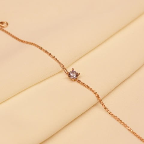 4 Tırnak Tektaş Minimal Bileklik