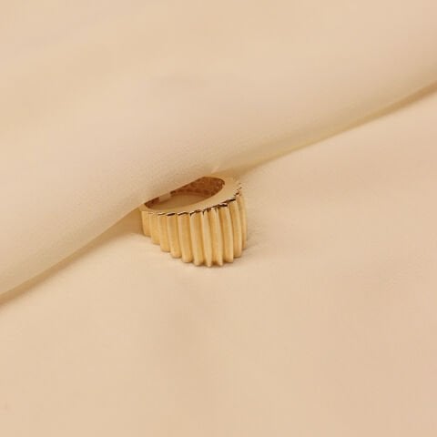 Bold Çizgi Modern Yüzük