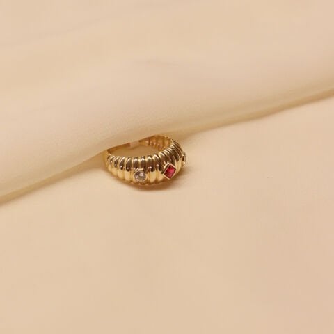 Bold Kruvasan Modern Yüzük