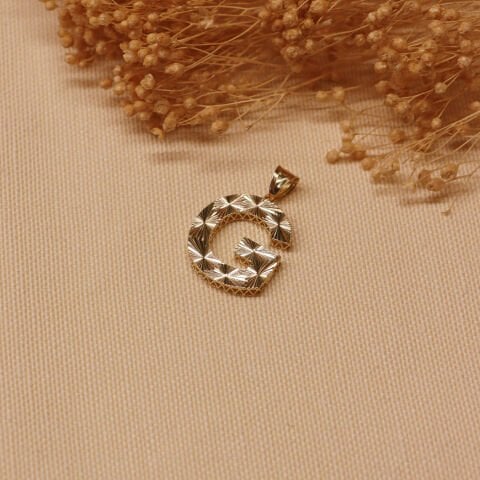 Type 2 Harf Minimal Kolye Ucu