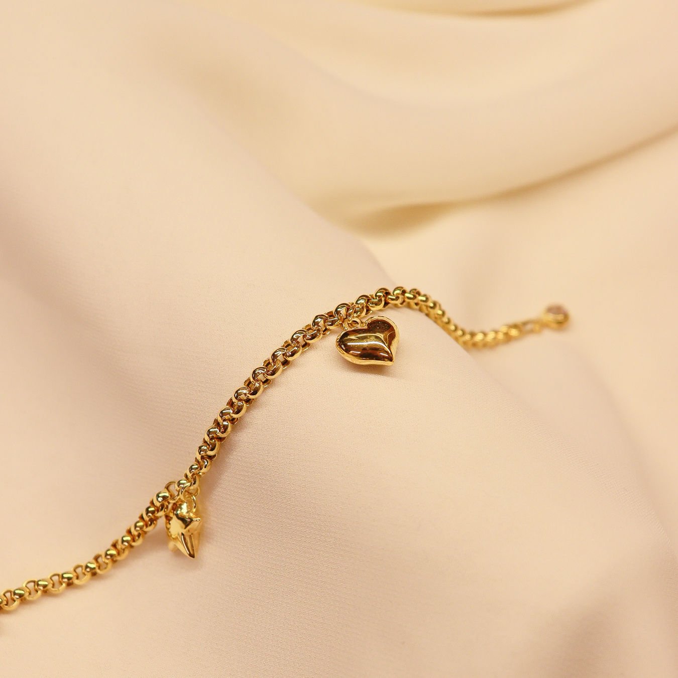 Kalp ve Yıldız Figürlü Doç Modern Bileklik