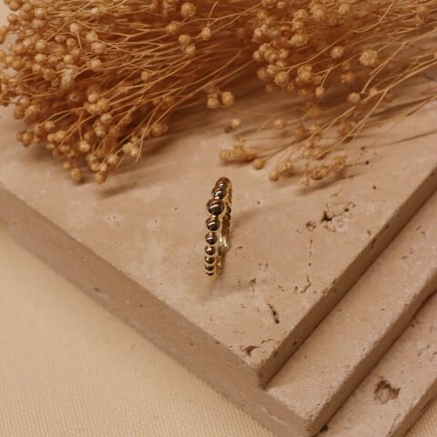 Top Top Minimal Yüzük