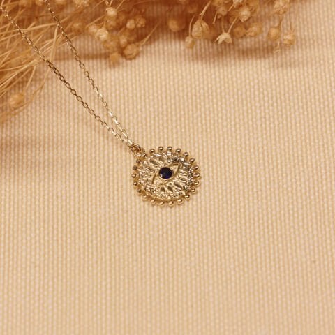 Safir Antik Göz Minimal Koye