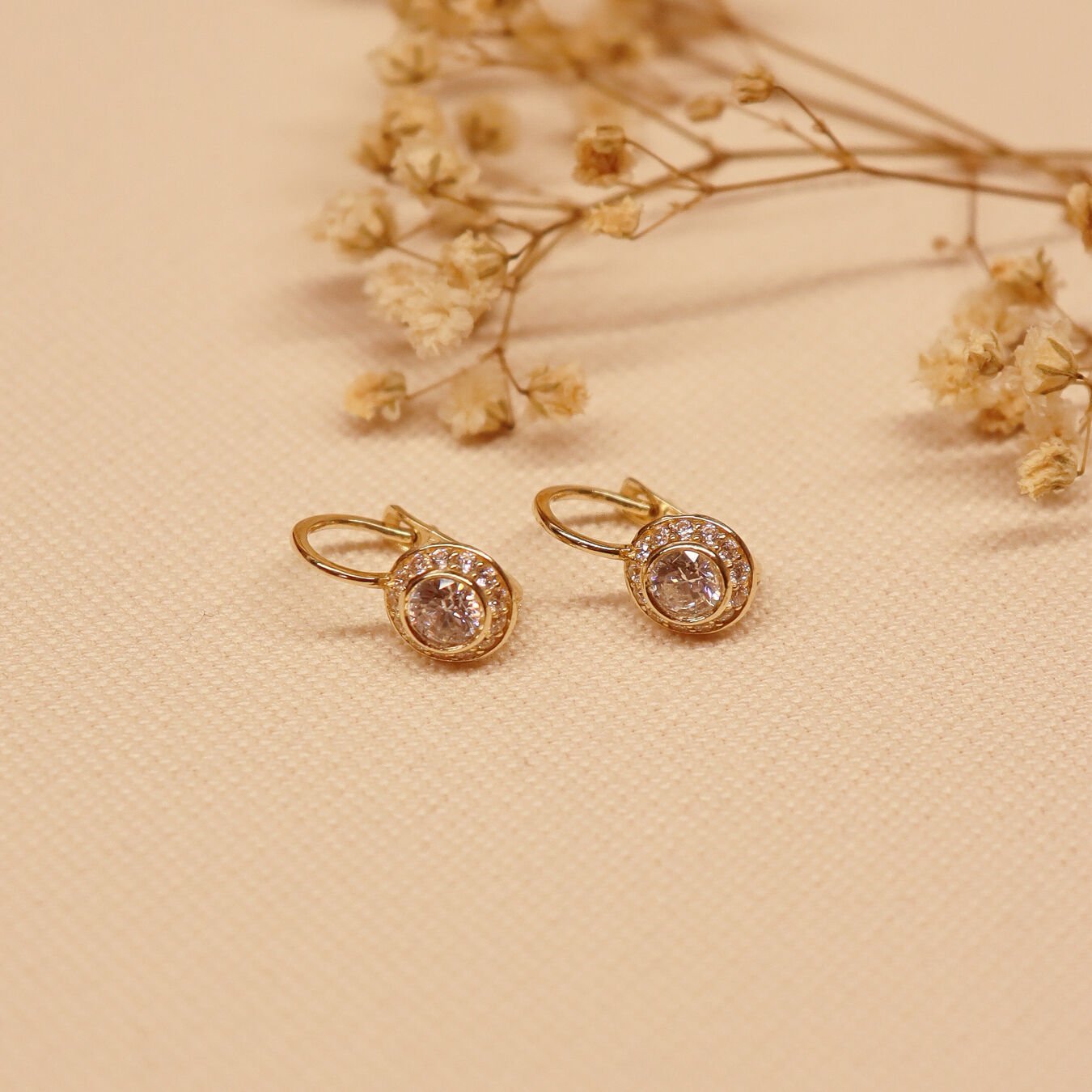 Sıvama Tektaş Tel Küpe