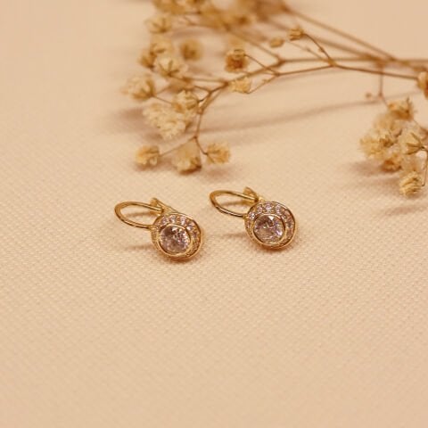 Sıvama Tektaş Tel Küpe