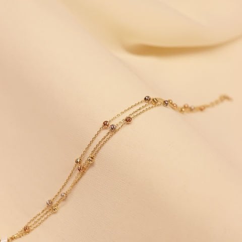 Üç Sıra Zincirli Dorika Bileklik