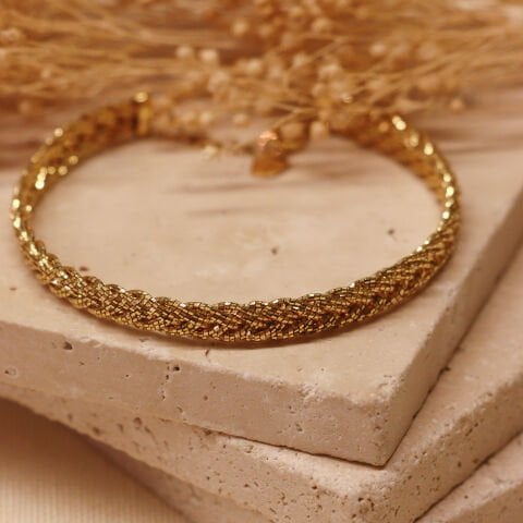 Örme Zincir Modern Kelepçe