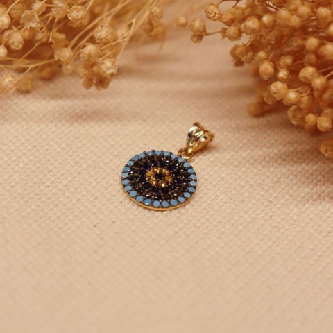 Sosyete Göz Minimal Kolye Ucu