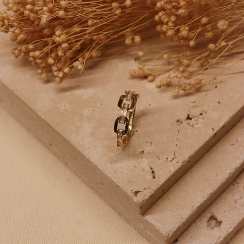 Block Modern Yüzük