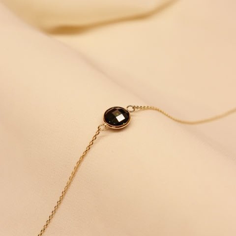 Yeşim Sıvama Taşlı Modern Bileklik