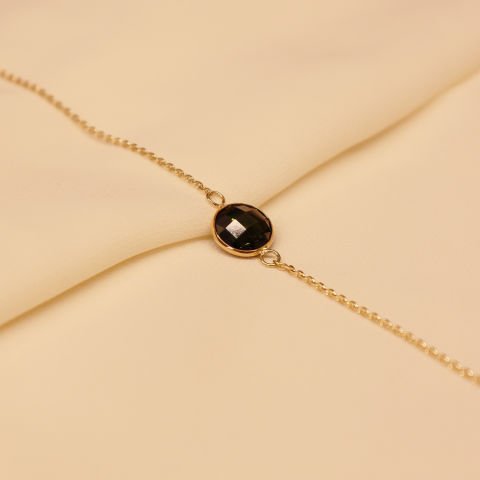 Yeşim Sıvama Taşlı Modern Bileklik