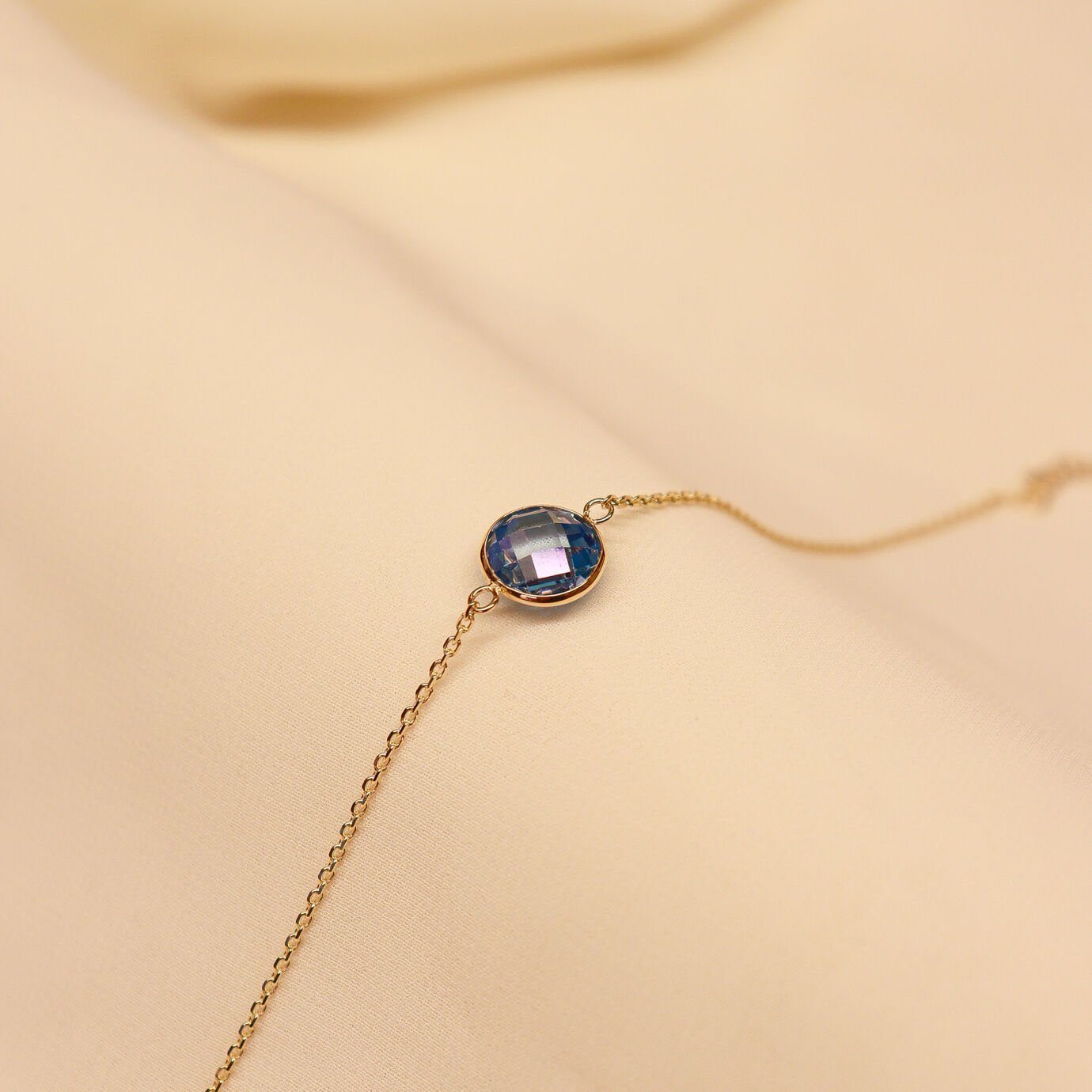 Firuze Sıvama Taşlı Modern Bileklik