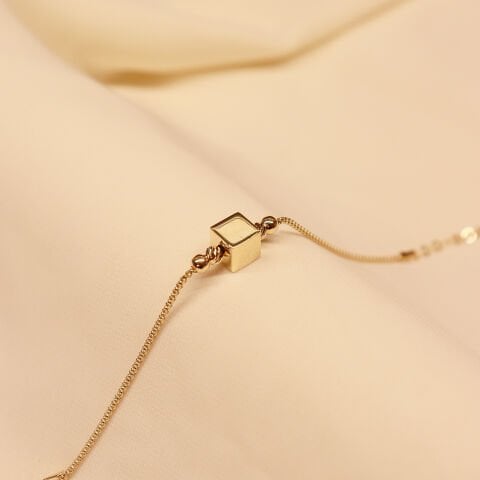 6 mm Küp Modern Bileklik